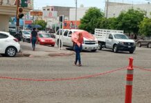 CAJEMENSES ENCUENTRAN FORMA CREATIVA PARA CUBRIRSE DEL CALOR.