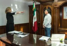 Alcalde realiza toma de protesta de la nueva Directora General de DIF Cajeme, Mtra. Claudia Santacruz
