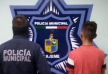 POLICÍAS MUNICIPALES CAPTURAN A MENOR DE EDAD POR PRESUNTO ROBO.
