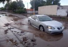 SE REGISTRA LLUVIA EN ALGUNAS ZONAS DE CAJEME.