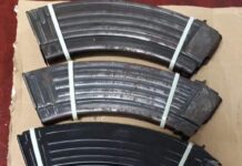 *Localiza Policía Estatal vehículo con cargadores y cartuchos para AK-47 en Cajeme*.