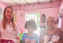 DIF Cajeme atiende a familia que vive en situación vulnerable.