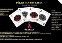 ESTE DOMINGO “PÓKER RUN 2022” JULIO ALDAMA SOLÍS Y MOTOCICLISTAS DE SONORA UNIDOS CON CAUSA.