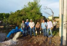 SE RESTABLECE TOTALMENTE EL FLUJO DE AGUA EN PUEBLO YAQUI.