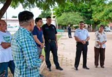 TRABAJA POLICÍA MUNICIPAL EN CREACIÓN DE COMITÉS VECINALES*