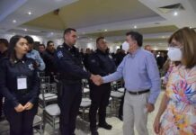 *RECONOCE GOBIERNO MUNICIPAL A POLICÍAS DE CAJEME CON ESTÍMULOS ECONÓMICOS.