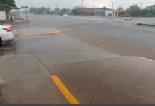 SE REGISTRA LLUVIA EN CIUDAD OBREGÓN.