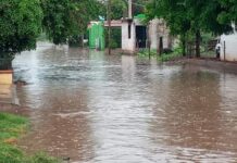 QUEDAN INUNDADAS CALLES DE LA COLONIA VALLE VERDE TRAS RECIENTES LLUVIAS.