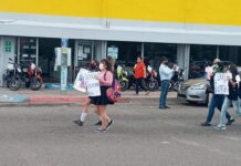 MARCHA GRUPO FEMINISTA EN CIUDAD OBREGÓN.
