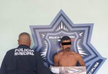 DETIENE LA SSPM A SUJETO POR PRESUNTA PORTACIÓN DE ARMA PROHIBIDA*.