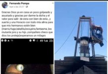 MINERO RESCATADO PIDE ORACIONES POR SUS COMPAÑEROS ATRAPADOS