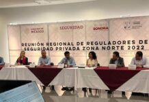 *Es Sonora sede de Reunión Regional de Reguladores de Seguridad Privada de la Zona Norte*.