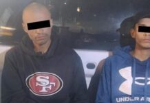 CAPTURAN AGENTES DE LA SSPM Y MARINA A SUJETOS POR TENTATIVA DE ROBO EN TIENDA DE CONVENIENCIA.