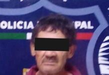 DETIENE SSPM A SUJETO POR PRESUNTA COMISIÓN DEL DELITO DE VIOLENCIA FAMILIAR*