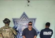 APREHENDE LA POLICÍA MUNICIPAL A HOMBRE POR PRESUNTO DELITO CONTRA LA SALUD.