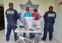 DETIENEN AGENTES DE LA SSPM A DOS SUJETOS POR PRESUNTO ROBO CON VIOLENCIA A CASA HABITACIÓN*