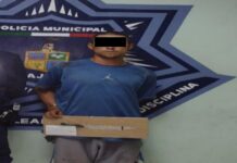 CAPTURAN AGENTES DE LA POLICÍA MUNICIPAL A SUJETO POR PRESUNTA PORTACIÓN DE ARMA PROHIBIDA