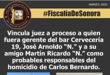 VINCULA JUEZ A PROCESO A QUIEN FUERA GERENTE DEL BAR CERVECERÍA 19, JOSÉ ARNOLDO “N.” Y A SU AMIGO MARTÍN RICARDO “N.” COMO PROBABLES RESPONSABLES DEL HOMICIDIO DE CARLOS BERNARDO.