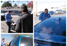 TRABAJA TRÁNSITO MUNICIPAL EN FILTROS PARA REGULARIZACIÓN DE VEHÍCULOS SIN PLACAS