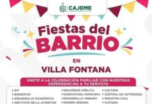 INVITA GOBIERNO MUNICIPAL A SÉPTIMA EDICIÓN DE LA FIESTA DEL BARRIO.
