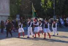 REALIZA GOBIERNO MUNICIPAL DESFILE CÍVICO POR EL DÍA DE LA BANDERA.
