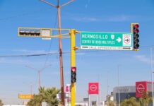 INSTALA LA SSPM SEMÁFORO EN CALLE SUFRAGIO EFECTIVO Y CARRETERA 15