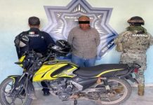 D3TIEN3 SSPM Y MARINA A SUJETO POR PRESUNTO R0B0 DE VEHÍCULO