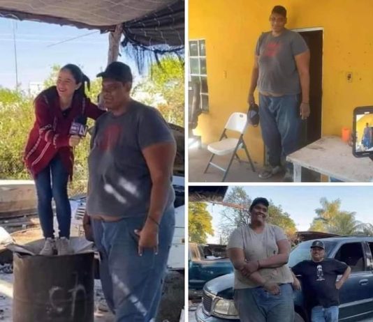 ¿Ya lo conocías? Él es «El Chiquilin», el hombre más alto de México.